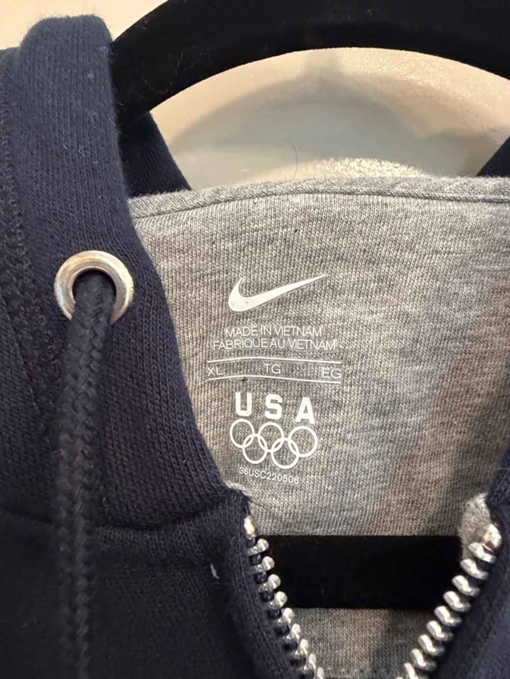 Vintage Nike USA London Olympic Hooded Sweatshirt